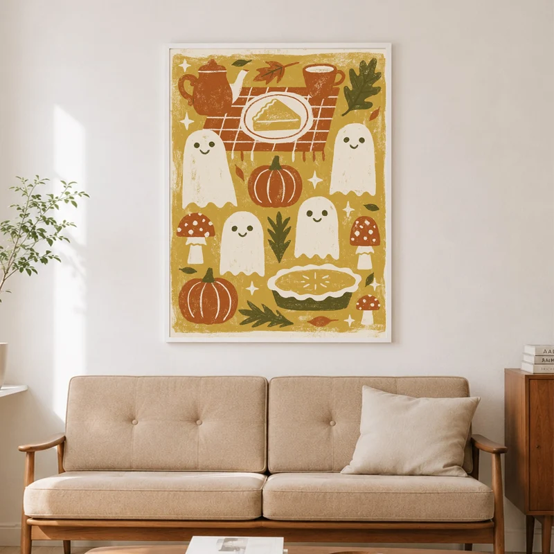 Geister im Herbst Poster
