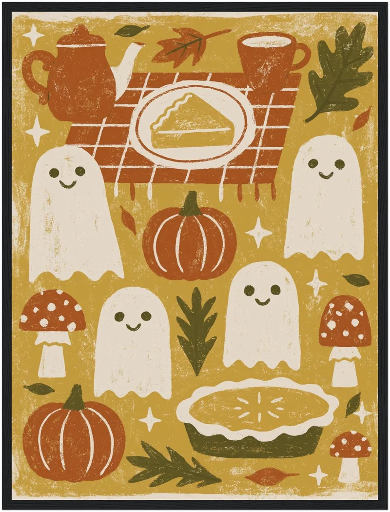 Geister im Herbst Poster