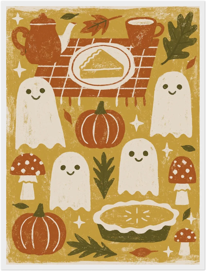 Geister im Herbst Poster