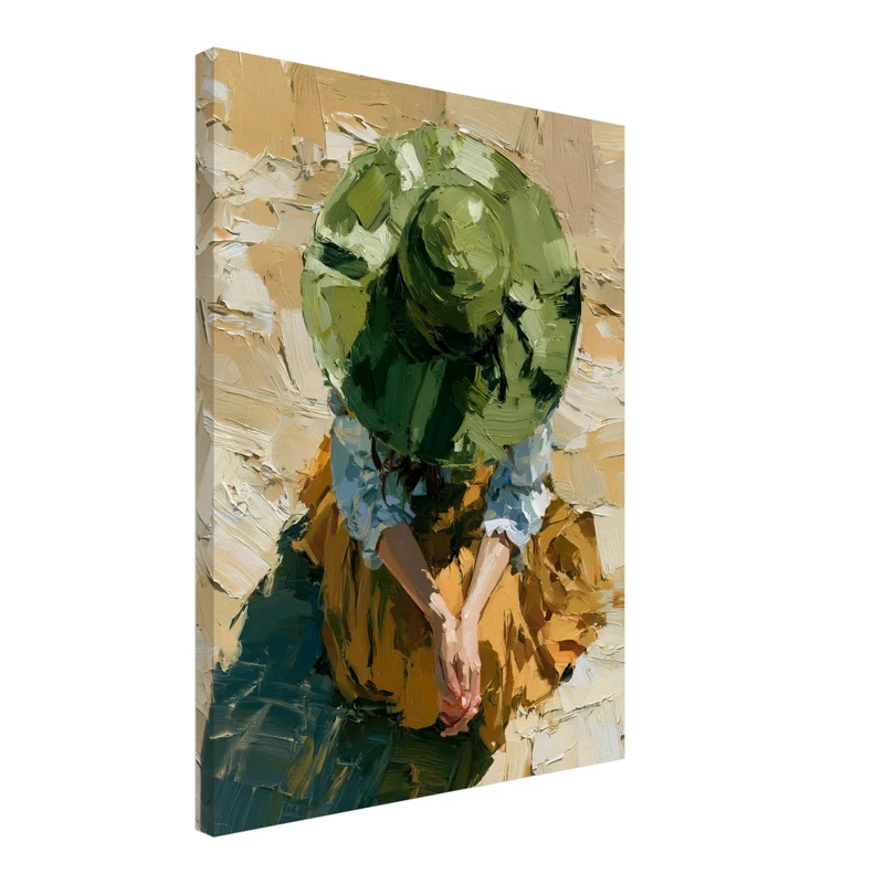 Malerei Leinwand Set – Frau & Spiegelung (2er)