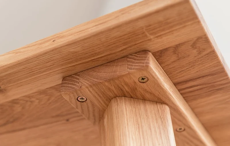 Savona Schreibtisch Wildeiche 120 cm – Minimalistisch, stilvoll und funktional