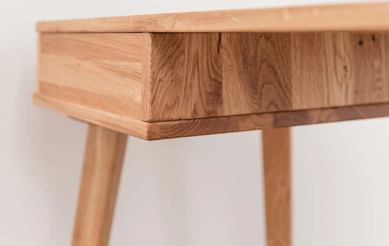Savona Wildeiche Schreibtisch Savona II – 137,5 cm für Effizientes Arbeiten