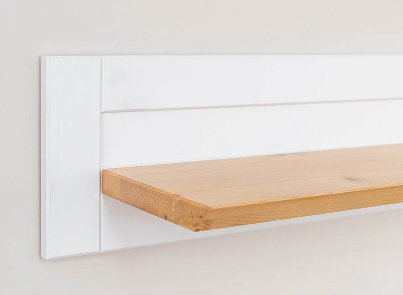 Wandbrett aus Massivholz | Regal Marone Elite