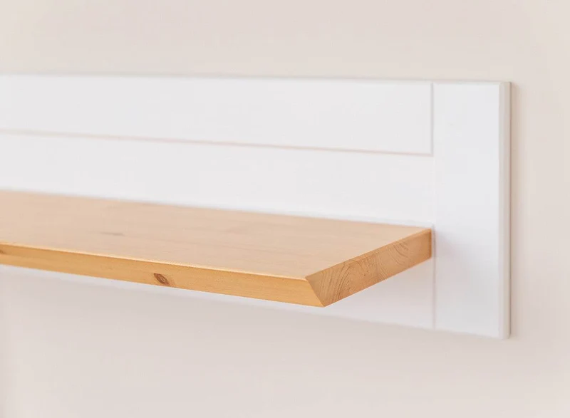 Wandbrett aus Massivholz | Regal Marone Elite