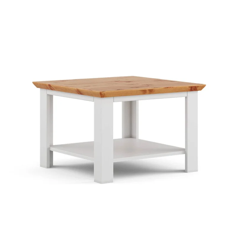 Kleiner Couchtisch aus Massivholz | Beistelltisch Marone Elite