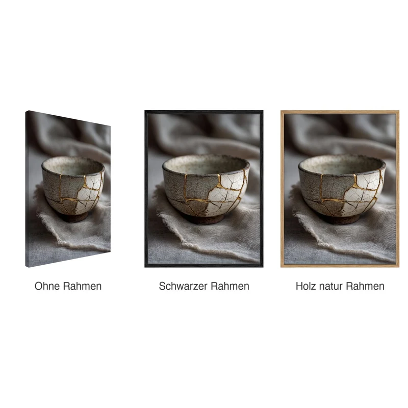 Kintsugi Set – Gold & Keramik