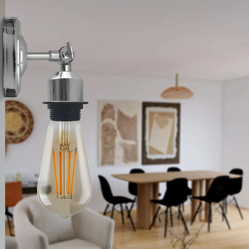 Wandlampe Vintage E27 Industrie Innen Verstellbare ~3736