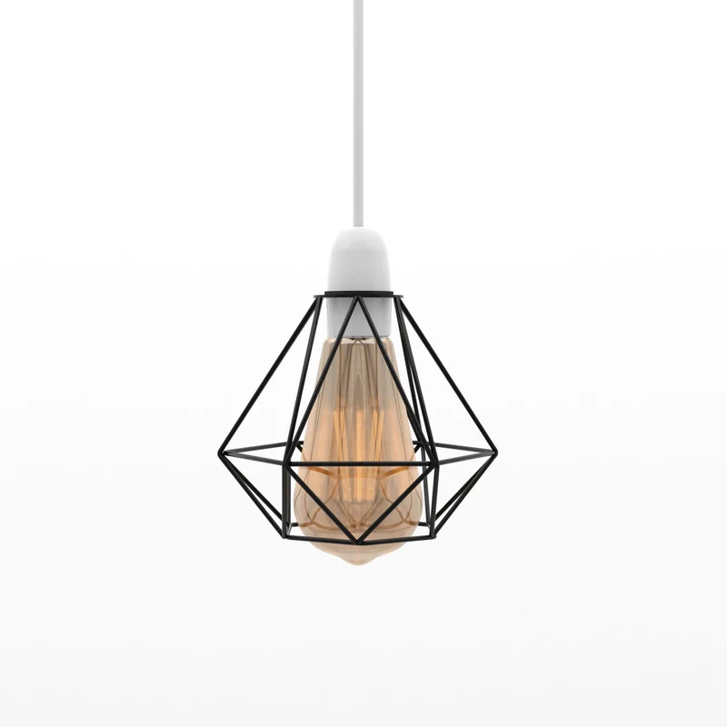 Geometrischer Drahtkäfig Lampenschirm~3681