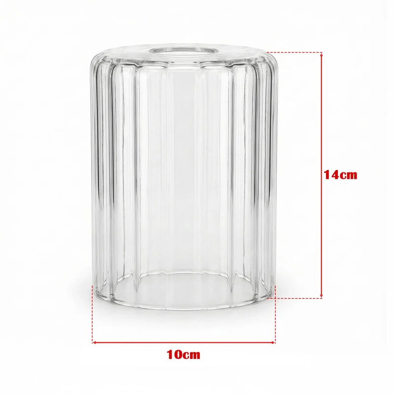 Glaslampenschirme im Vintage-Modern-Stil~3603