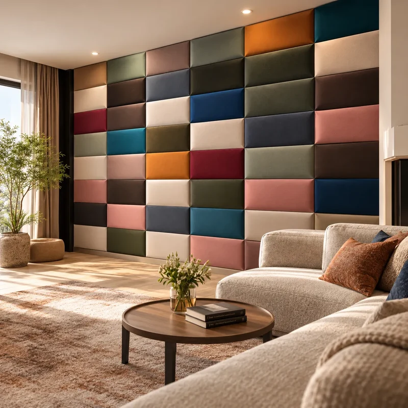 Upholstered Wall Panels Fabric Sample