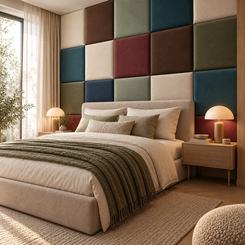 Upholstered Wall Panels Fabric Sample
