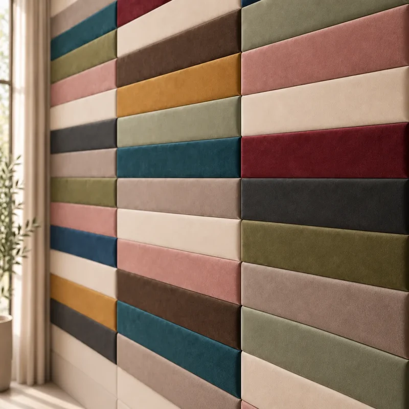 Upholstered Wall Panels Fabric Sample
