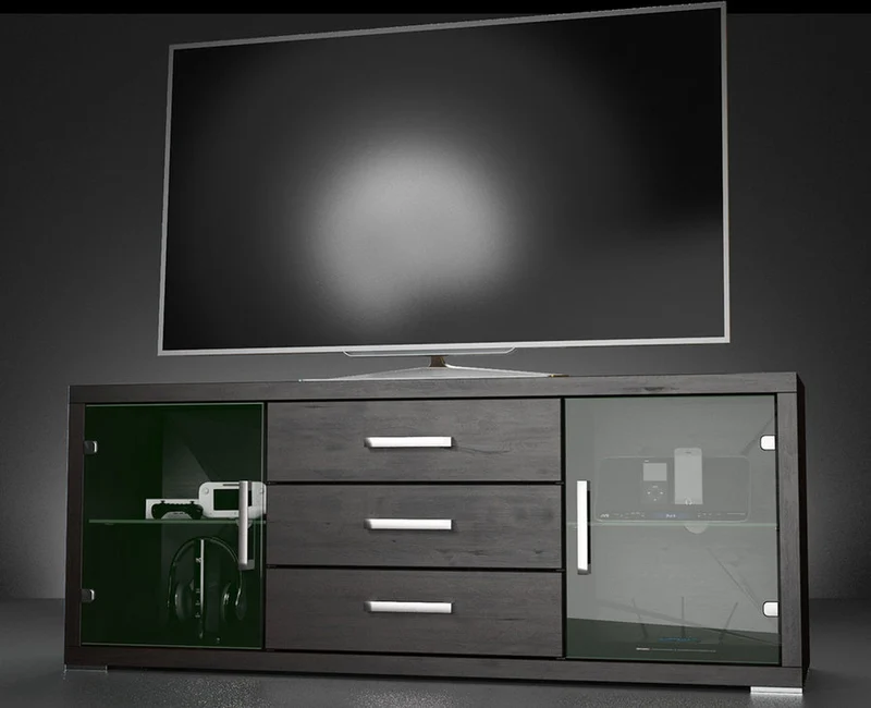 CREATO TV-Sideboard Birke – Handgefertigte Massivholz-Kommode für Ihr Wohnzimmer