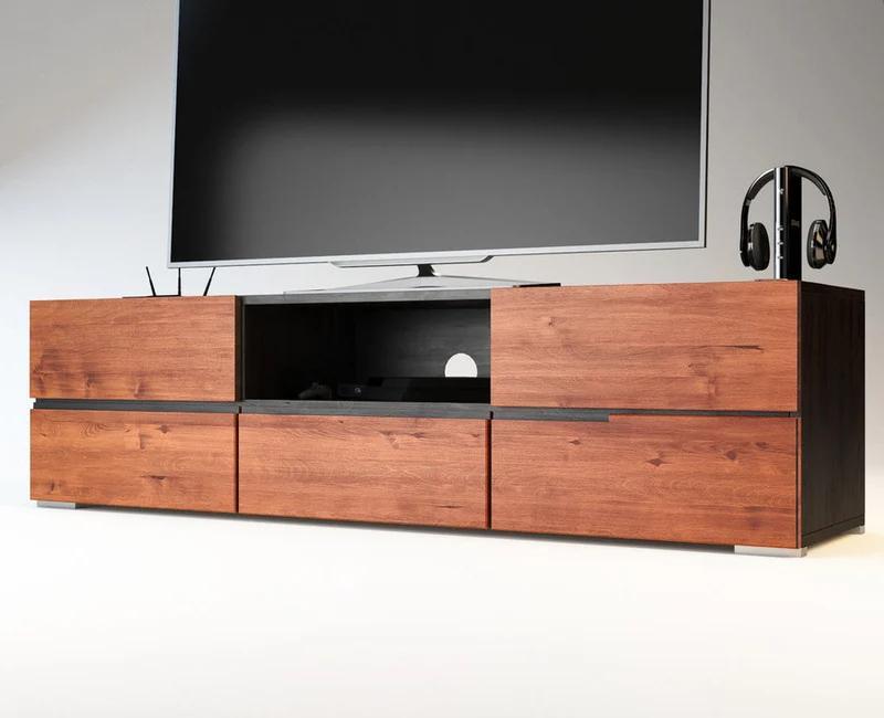 ARDEA TV-Sideboard/Longboard Massivholz Kommode