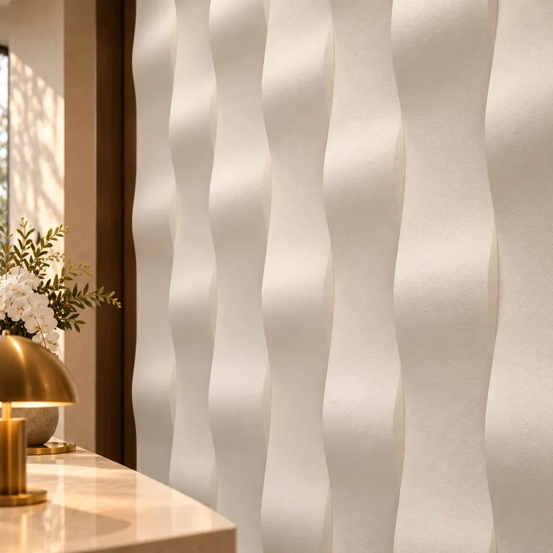 Drop 3D Gypsum Wall Panels