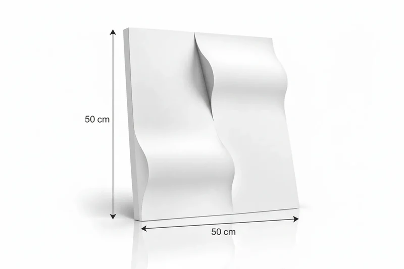 Drop 3D Gypsum Wall Panels