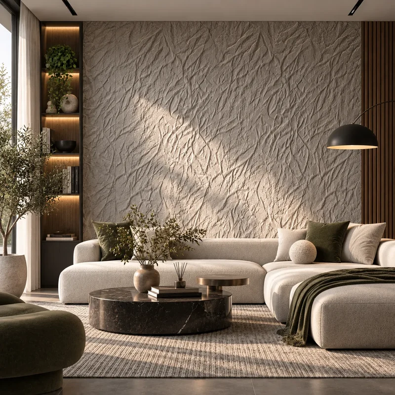 Rocky Wall 3D Gypsum Wall Panel