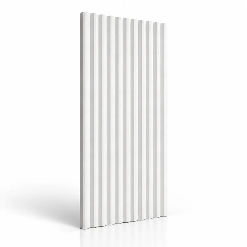 Fluted Arrow 3D Gypsum Wall Panels