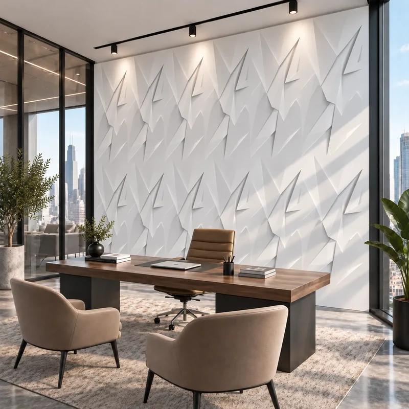 Ice Queen 3D Gypsum Wall Panels