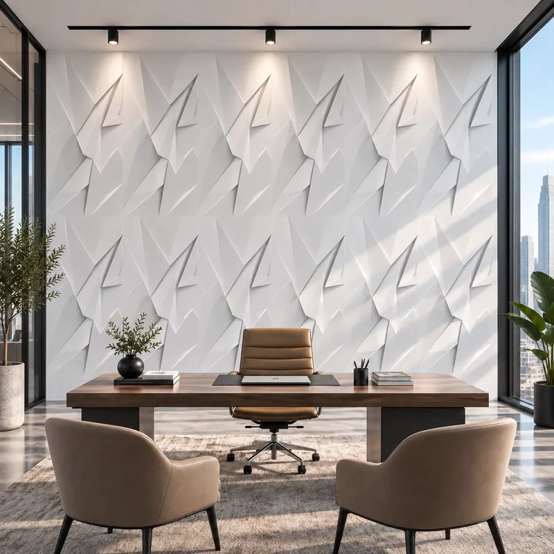 Ice Queen 3D Gypsum Wall Panels