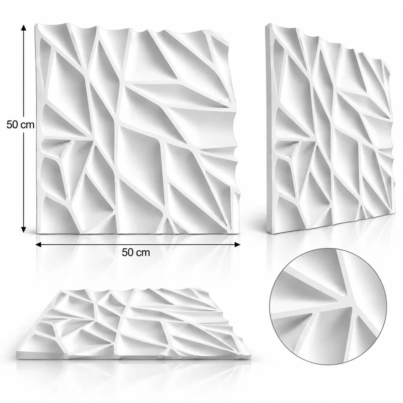 Thornwood 3D Gypsum Wall Panels