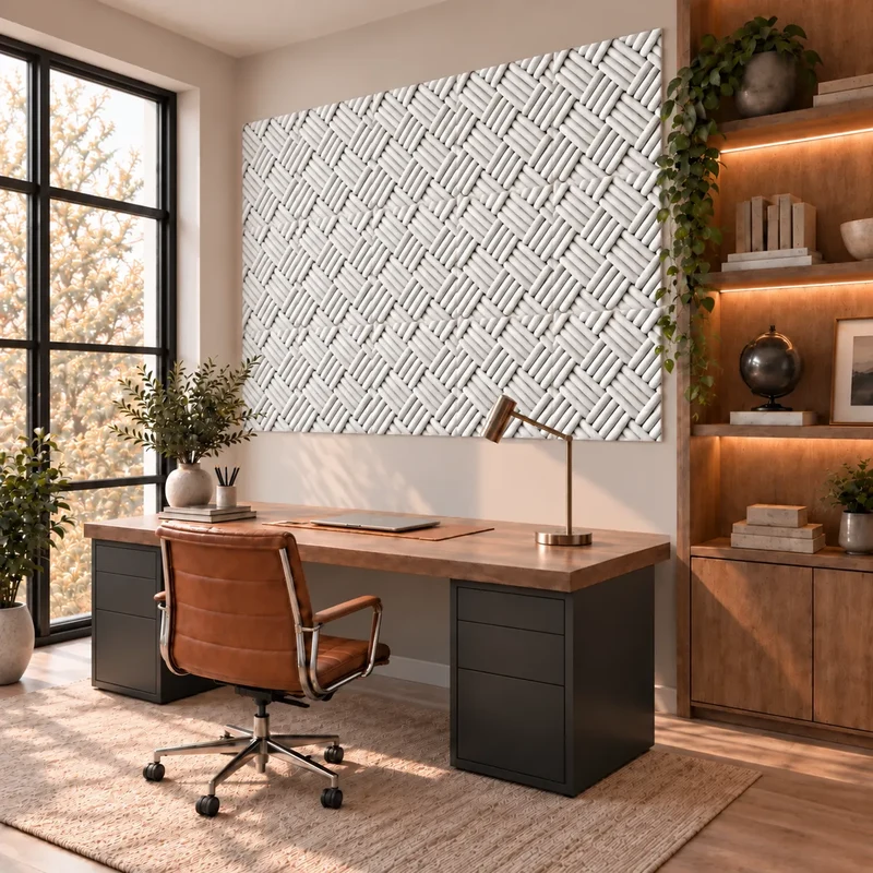 Shetland 3D Gypsum Wall Panels
