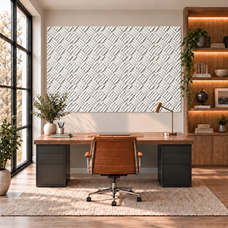 Shetland 3D Gypsum Wall Panels
