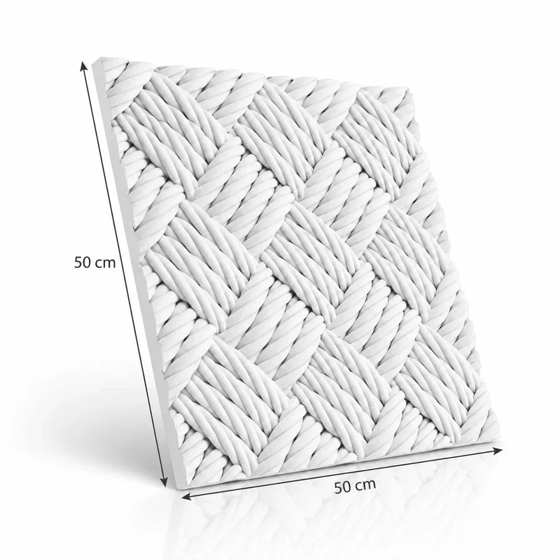 Shetland 3D Gypsum Wall Panels