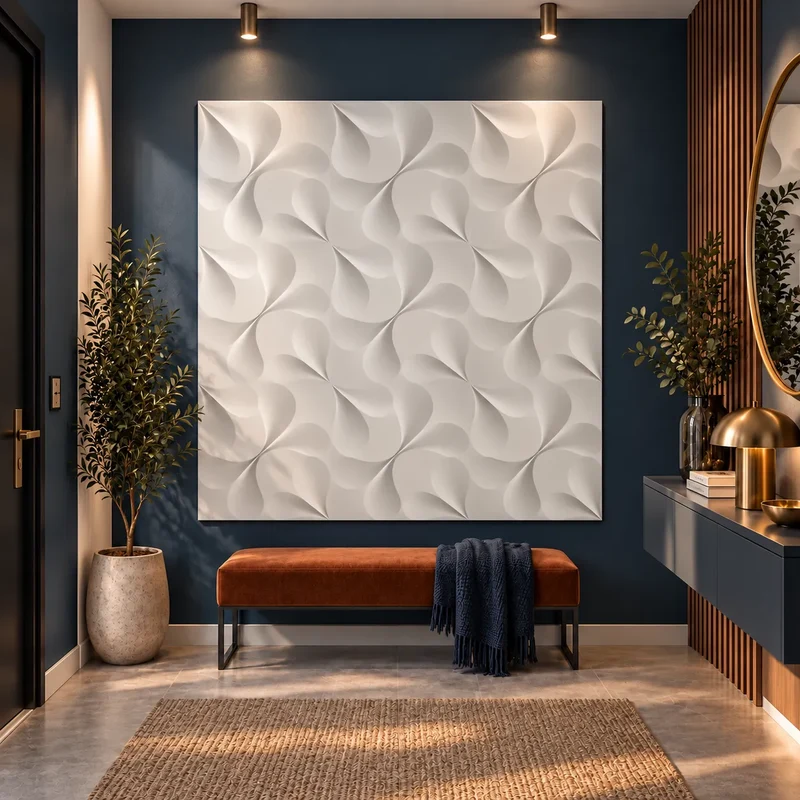 Spades 3D Gypsum Wall Panels