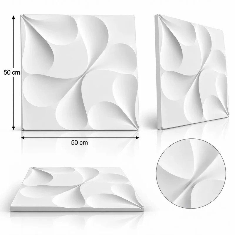 Spades 3D Gypsum Wall Panels