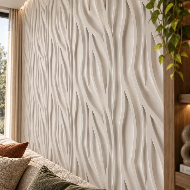 Tree 3D Gypsum Wall Panels