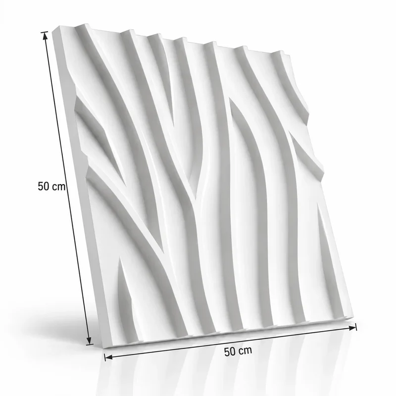 Tree 3D Gypsum Wall Panels