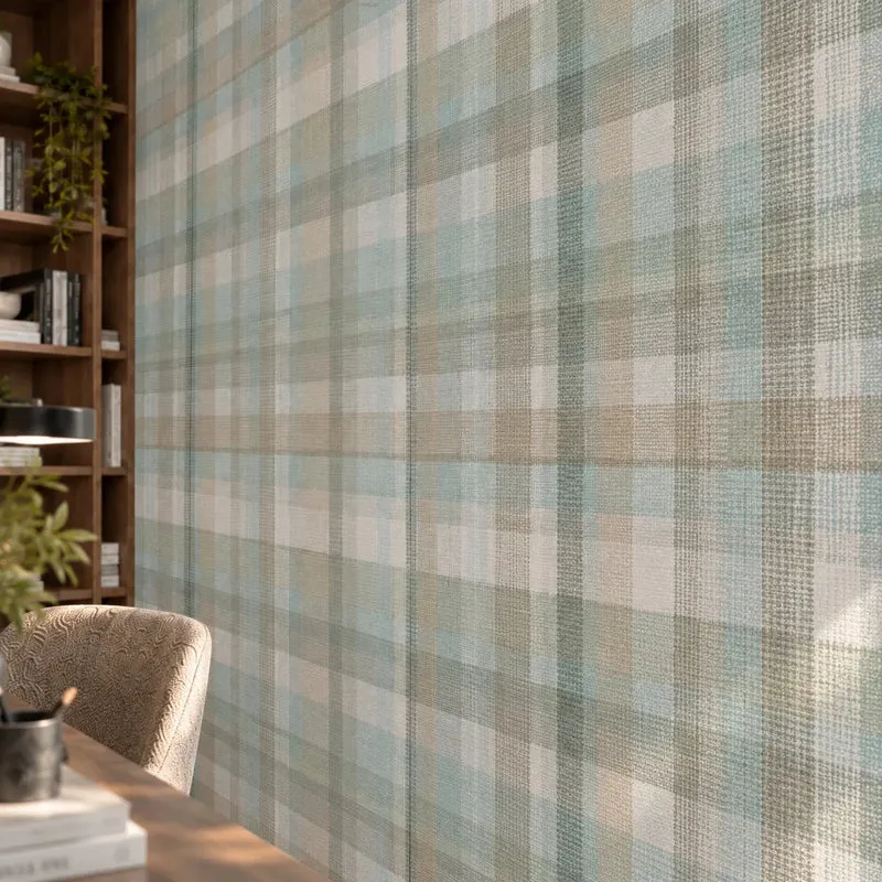 Mineral Composite Panels - Blue Tartan