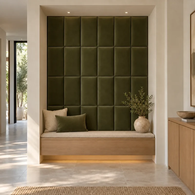 Bespoke Upholstery Wall panel