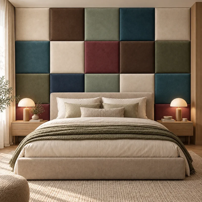 Upholstered Wall Panels - 60 x 60 cm