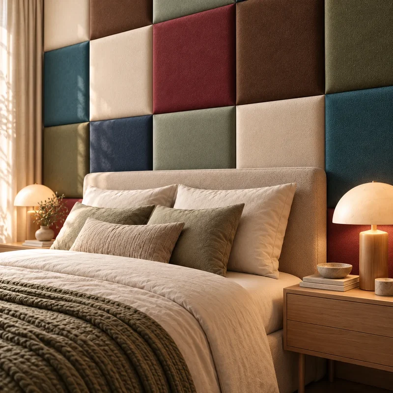 Upholstered Wall Panels - 60 x 60 cm