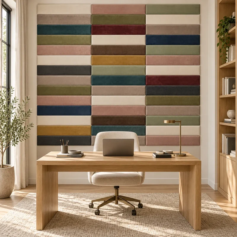 Upholstered Wall Panels - 90 x 15 cm