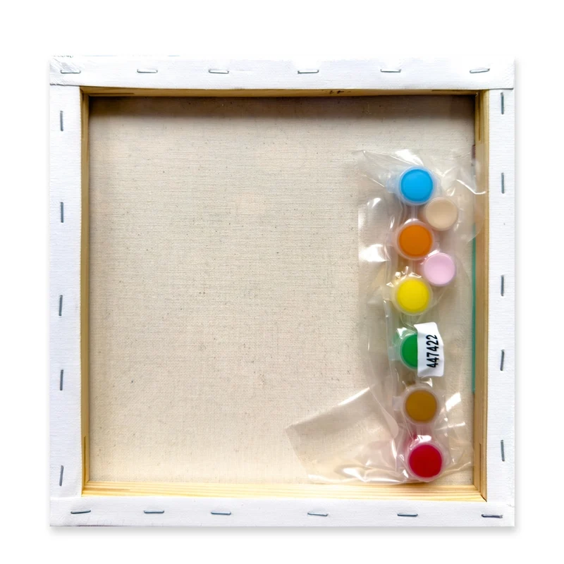 Create - Colouring & Painting Canvas Kit - Down on The Farm