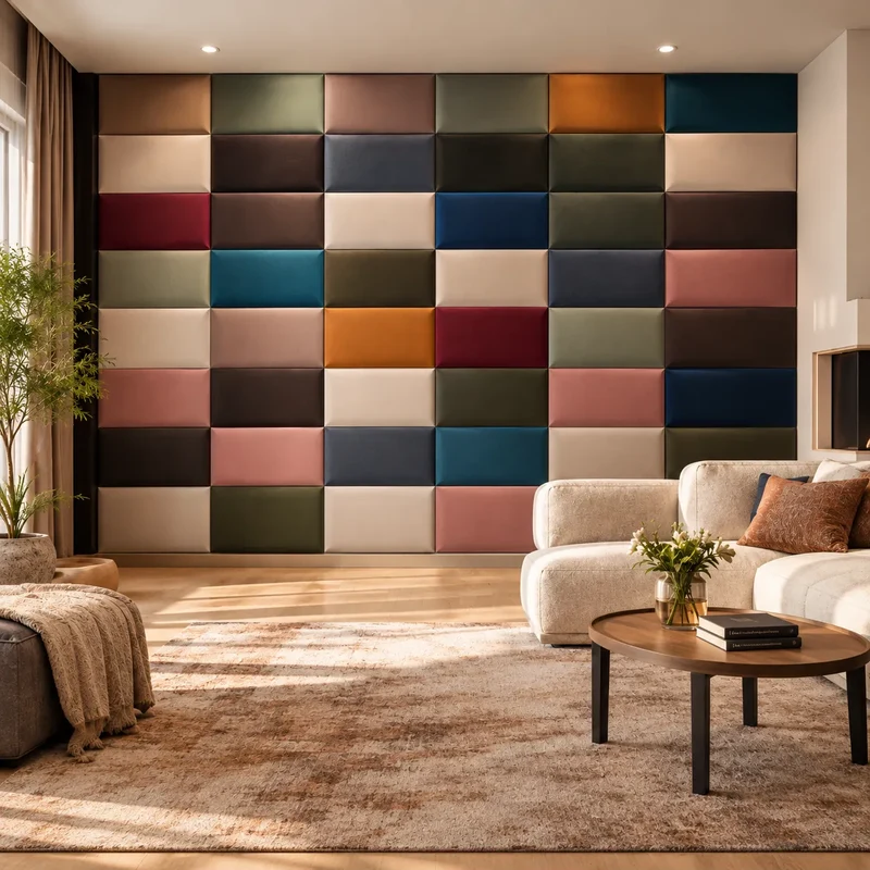 Upholstered Wall Panels - 60 x 30 cm