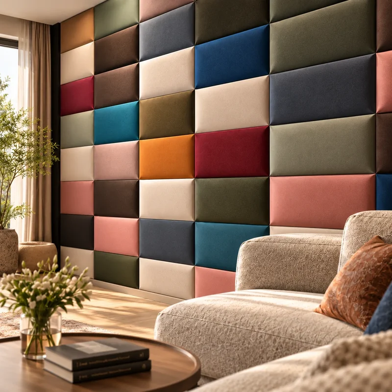 Upholstered Wall Panels - 60 x 30 cm