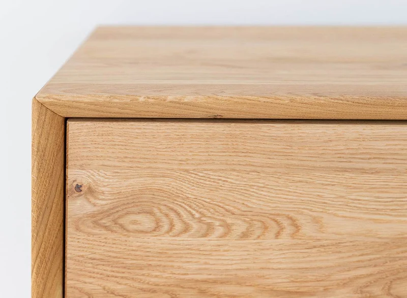 Industrial Sideboard mit Glastür | Kommode Modern Loft mit Weinregal
