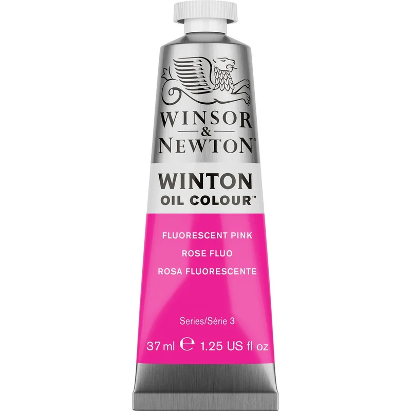 Winsor and Newton - Winton Oil Colour - 37ml - Fluorescent Pink S3