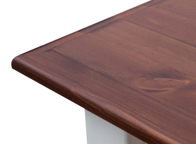 Couchtisch Belluno Elegante aus Massivholz in Weiß