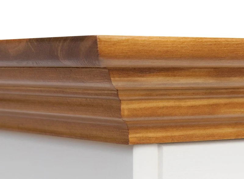 Nachtkonsole Belluno Elegante aus Massivholz