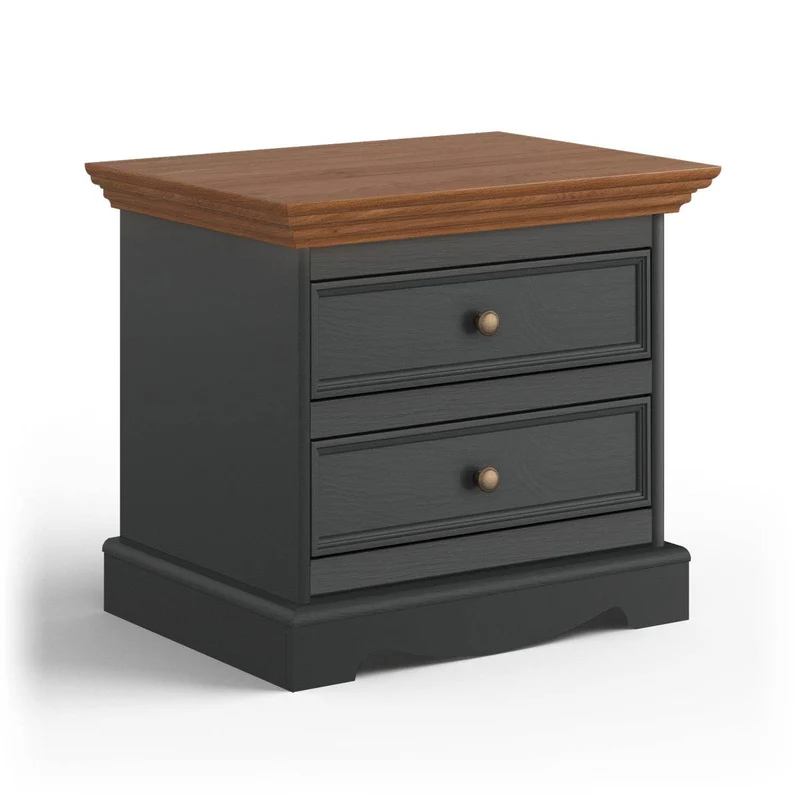 Nachtkonsole Belluno Elegante aus Massivholz