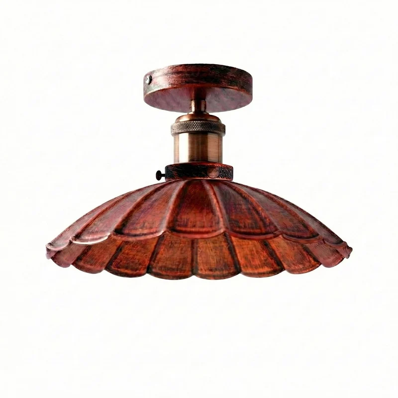 Industrieller Vintage-Metall Moderne Deckenleuchten~3596