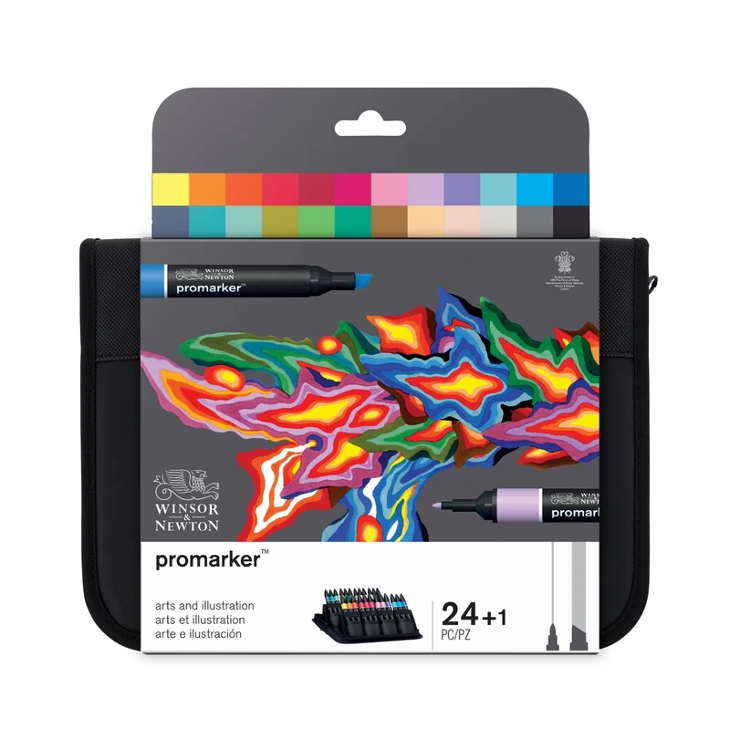 Winsor & Newton - ProMarker Arts And Illustration 24 Set