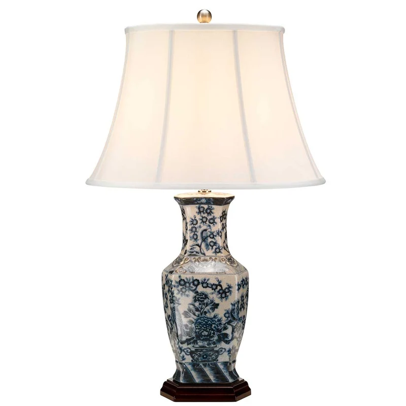 Tischleuchte Blue Hex 1-flammig Ø 46cm