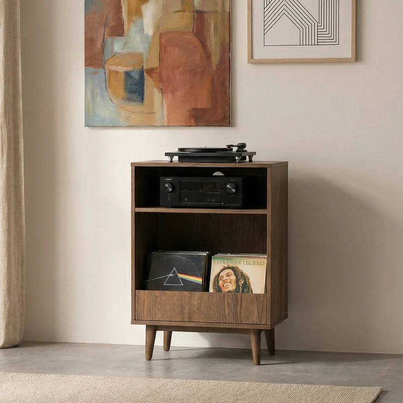 GRAM – Sideboard für einen Plattenspieler