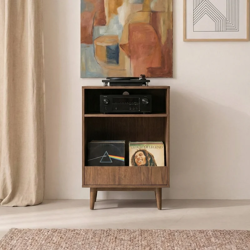 GRAM – Sideboard für einen Plattenspieler